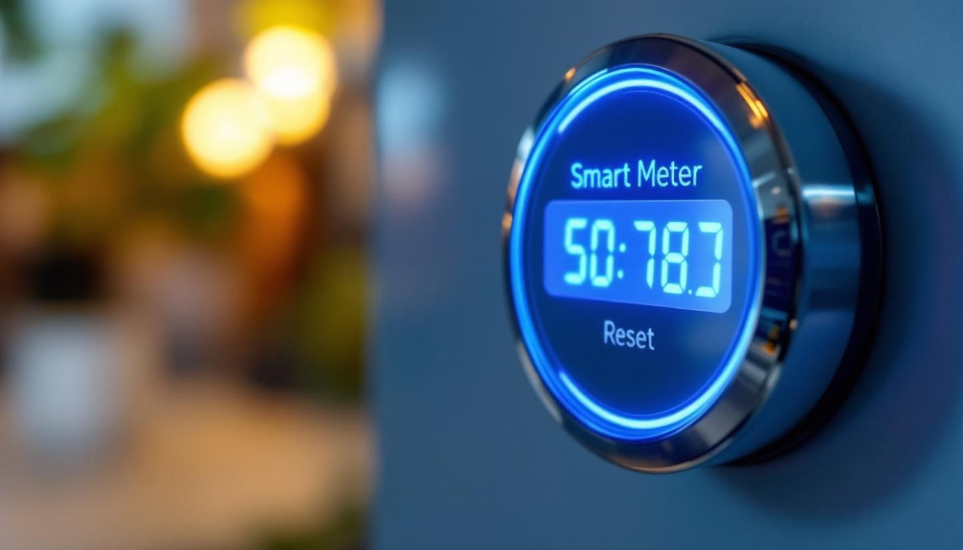 Comment réinitialiser votre compteur intelligent en appuyant 10 secondes ?